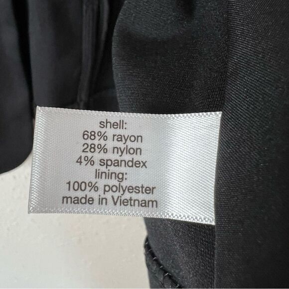 Lane Bryant The Bryant Blazer in Black Ponte Knit NEW Size 20 Petites - Picture 9 of 11